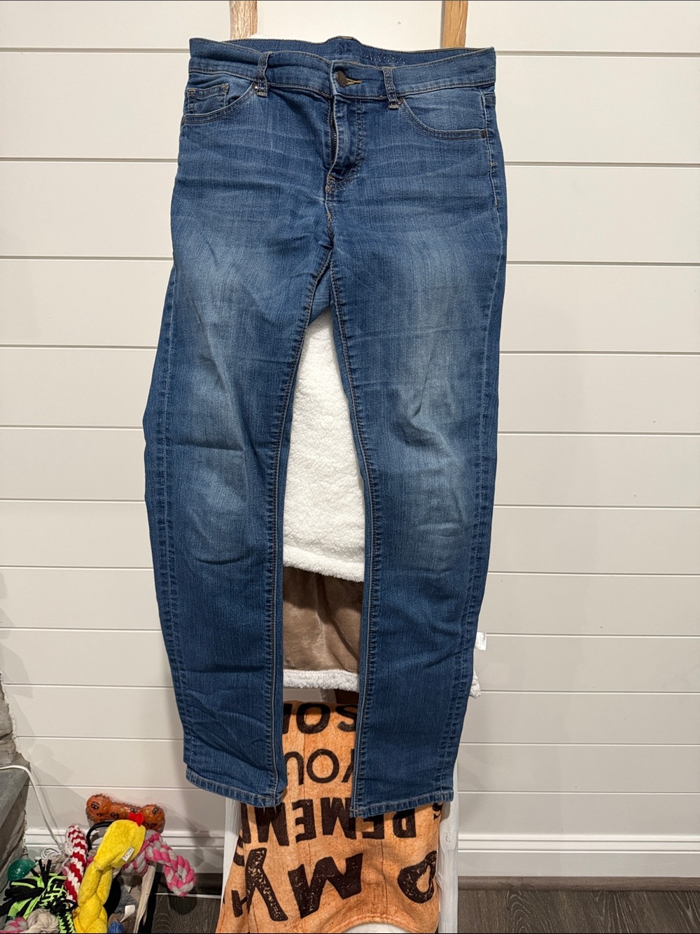 New York & Company Women's Skinny Jeans - Blue Denim